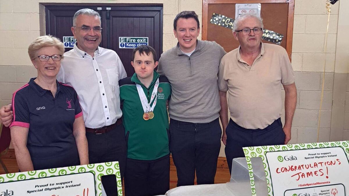 Local Notes: A hero's welcome for double gold medal winner James