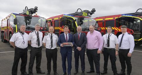 Airport opens new fire training centre