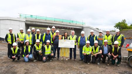 North Mayo construction team raise €20k for Hospice