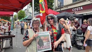 <p> Ballina Textile Group and Mayo supporters. </p> <p> Ballina Textile Group and Mayo supporters. </p>