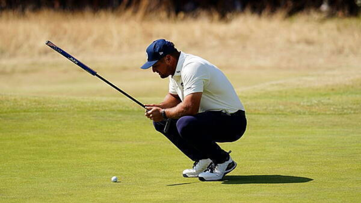 Bryson DeChambeau’s strategy keeps him on the heels of surprise Open leader