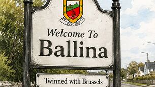 <p>Ballina became the undisputed capital of Europe for the first Monday in July 2026. Illustration: Conor McGuire</p> <p>Ballina became the undisputed capital of Europe for the first Monday in July 2026. Illustration: Conor McGuire</p>