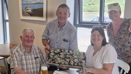 Clew Bay oysters and Croke Park dreams