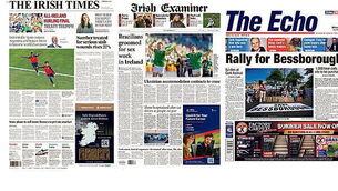 What the papers say: Thursday's front pages What the papers say: Thursday's front pages