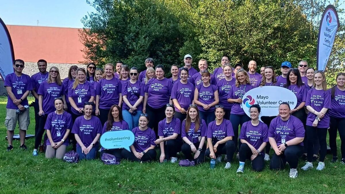 Volunteers roll up their sleeves for convent clean-up
