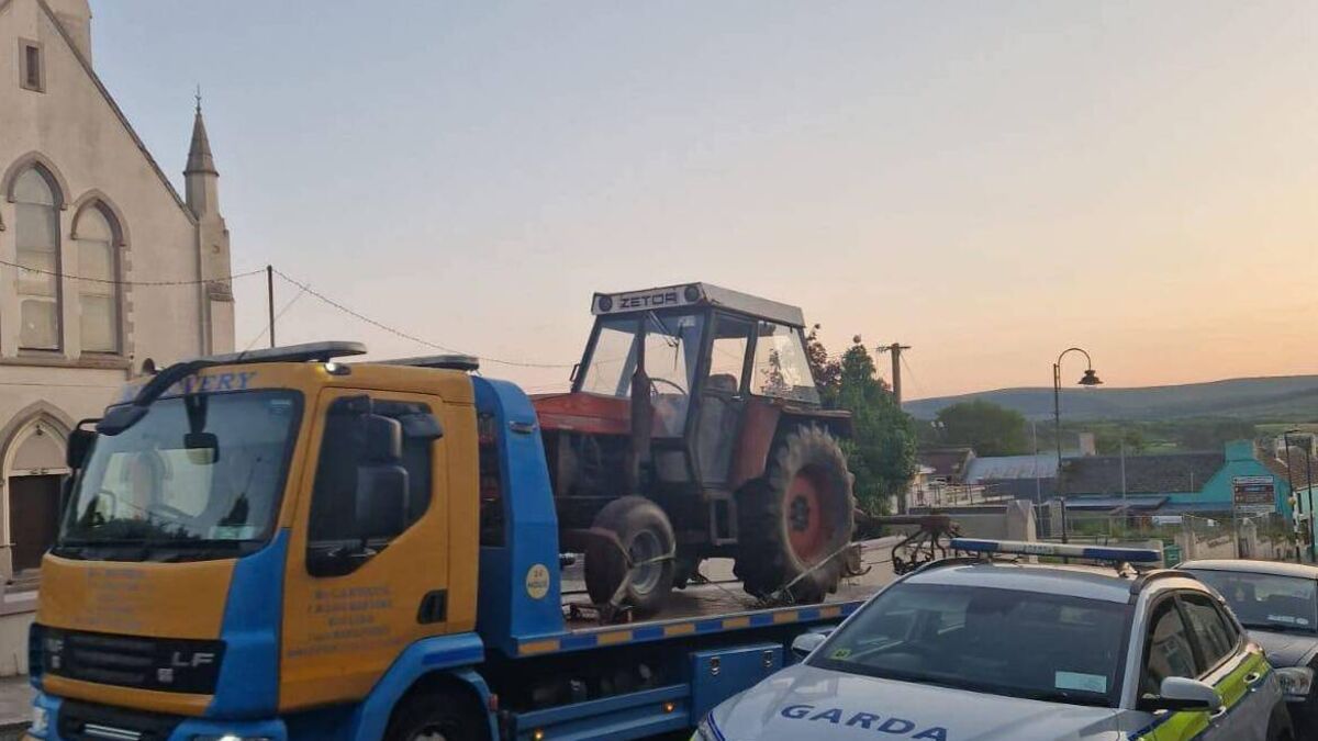 Mayo tractor seized after more than seven years without tax