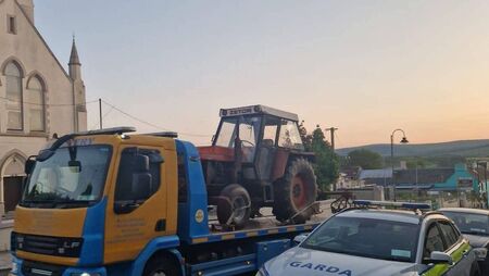 Mayo tractor seized after more than seven years without tax