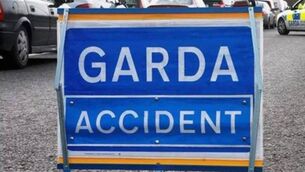 <p>The roundabout was the scene of a recent accident.</p>