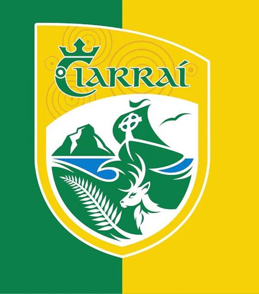 The Kerry GAA crest which was redesigned by Mayo man Peter Staunton in 2011. The Kerry GAA crest which was redesigned by Mayo man Peter Staunton in 2011.