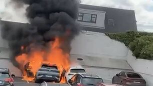 <p>The blaze broke out earlier today.</p>