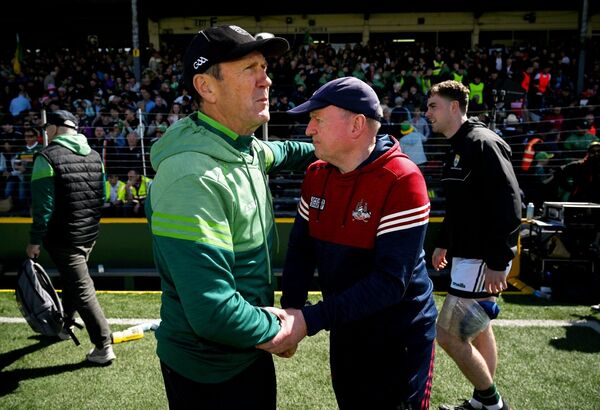 Kerry manager Jack O'Connor, left, and Cork manager John Cleary shake hands after this year's Munster SFC Final at Fitzgerald Stadium in Killarney. Picture: Brendan Moran/Sportsfile Kerry manager Jack O'Connor, left, and Cork manager John Cleary shake hands after this year's Munster SFC Final at Fitzgerald Stadium in Killarney. Picture: Brendan Moran/Sportsfile