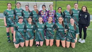 <p>Mayo FC under-17 girls squad. Missing form the photo is Niamh Curran, Saoirse Reynolds and Caoimhe Kitching.</p> <p>Mayo FC under-17 girls squad. Missing form the photo is Niamh Curran, Saoirse Reynolds and Caoimhe Kitching.</p>