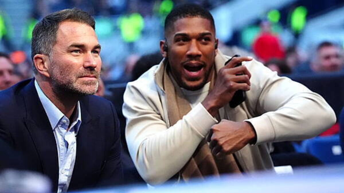 Eddie Hearn says Fury-Joshua fight can only be held abroad if terms renegotiated