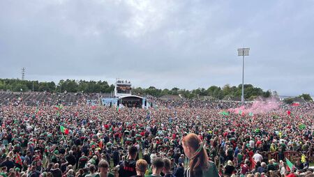 Incredible scenes as Sam return home to Mayo