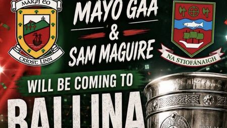 Time confirmed for Mayo team's Ballina homecoming