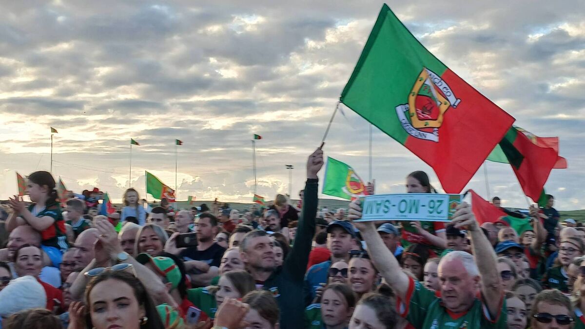 Joy as Sam Maguire comes homes to Belmullet