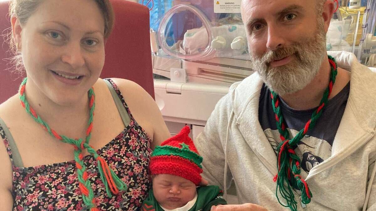 Perfect All-Ireland Final day arrival at Mayo University Hospital