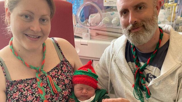 Perfect All-Ireland Final day arrival at Mayo University Hospital