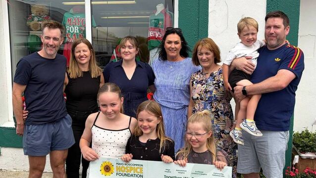 Local Notes: Beautiful tribute to the late John Barrett, Belmullet.
