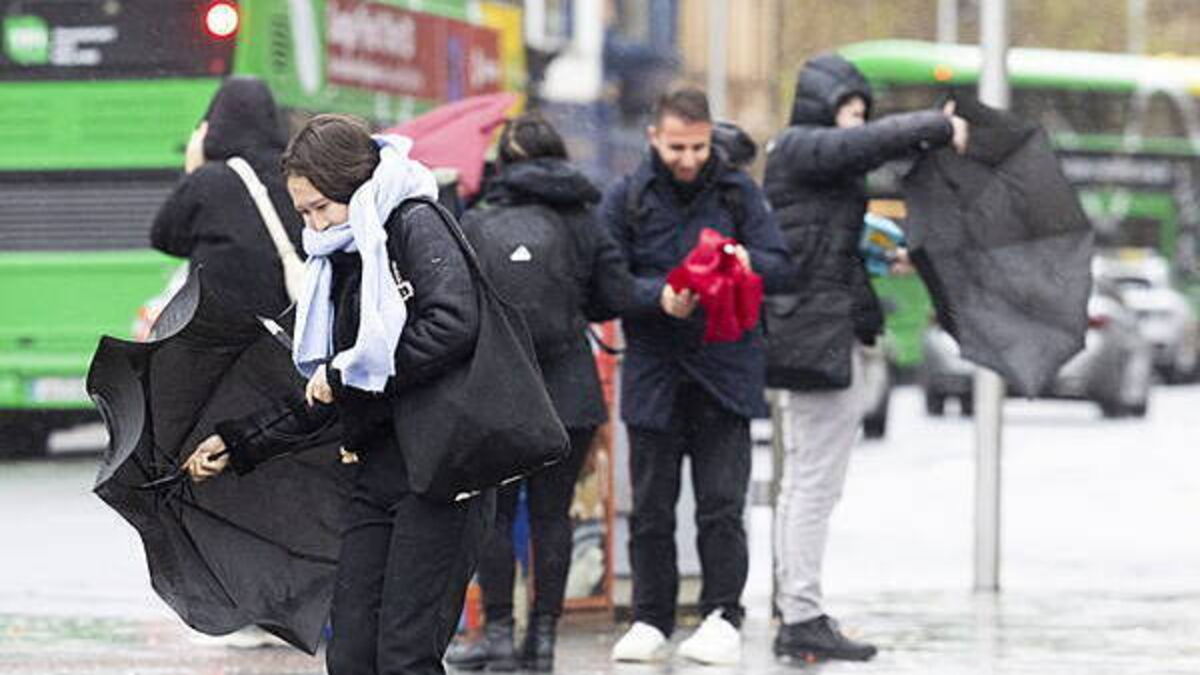 Yellow weather warning issued for seven counties