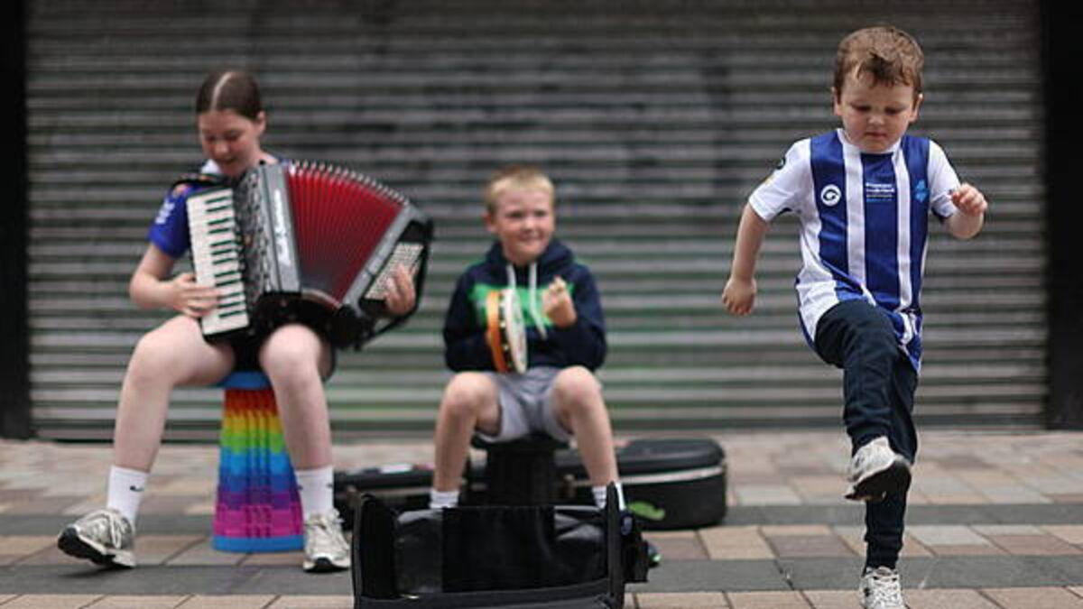 First Fleadh Cheoil na hÉireann in Belfast sees 95% footfall surge