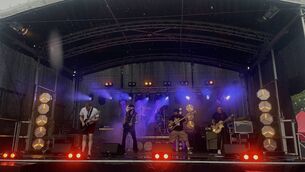 <p>IE/DC, Ireland’s leading AC/DC tribute act, powered through a ‘high voltage’ set.</p> <p>IE/DC, Ireland’s leading AC/DC tribute act, powered through a ‘high voltage’ set.</p>