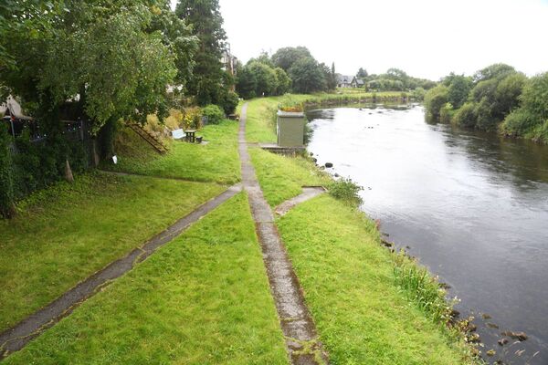 The volunteers have plans to develop the riverbank in Foxford.