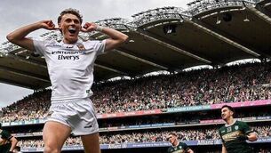 <p>Kobe McDonald celebrates Tommy Conroy's decisive late point in Mayo's All-Ireland SFC Final win against Kerry last Sunday. Picture: Stephen McCarthy/Sportsfile</p> <p>Kobe McDonald celebrates Tommy Conroy's decisive late point in Mayo's All-Ireland SFC Final win against Kerry last Sunday. Picture: Stephen McCarthy/Sportsfile</p>