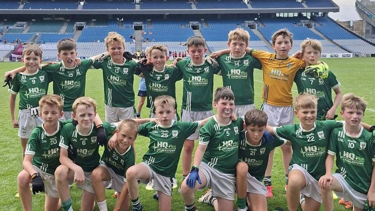 Local Notes: Charlestown Sarsfields U11s play in Croke Park.