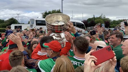 Local Notes: Sam Maguire came to Ballintubber.