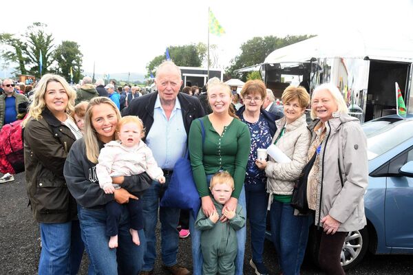Pictured at Bonniconlon Agricultural Show were the Gallagher family and neighbours from Bonniconlon. Picture: John O'Grady Pictured at Bonniconlon Agricultural Show were the Gallagher family and neighbours from Bonniconlon. Picture: John O'Grady