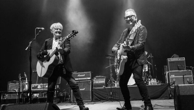 Davy Carton and Leo Moran of The Sawdoctors. <p>Davy Carton and Leo Moran of The Sawdoctors.</p>