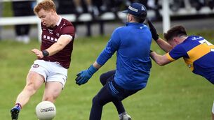 <p>Balla GAA stalwart Conor Walsh in action against Mayo Gaels earlier this year. The club celebrates their 140th anniversary this week. Picture: David Farrell Photography </p> <p>Balla GAA stalwart Conor Walsh in action against Mayo Gaels earlier this year. The club celebrates their 140th anniversary this week. Picture: David Farrell Photography </p>