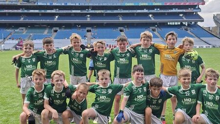 Young Mayo footballers get Croke Park experience