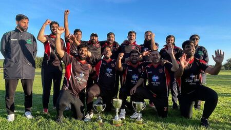 Cricket club enjoys unprecedented double 