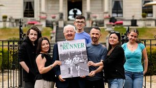 <p>Athletics Ireland hosted a special celebration event at the St. Helen's Hotel in Dublin to mark the 45th anniversary of Irish Runner magazine. Pictured is Frank Greally with family and grandchildren. Picture: Ramsey Cardy/Sportsfile</p> <p>Athletics Ireland hosted a special celebration event at the St. Helen's Hotel in Dublin to mark the 45th anniversary of Irish Runner magazine. Pictured is Frank Greally with family and grandchildren. Picture: Ramsey Cardy/Sportsfile</p>