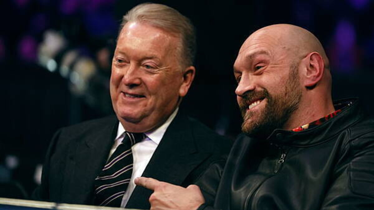 Tyson Fury and Anthony Joshua must agree venue for big bout, says Frank Warren