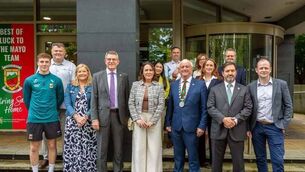 <p>The Argentine ambassador was welcomed to the county</p> <p>The Argentine ambassador was welcomed to the county</p>