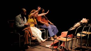 <p>Earth Fall is a contemporary dance theatre and aerial performance piece created by the company Undercurrent.</p> <p>Earth Fall is a contemporary dance theatre and aerial performance piece created by the company Undercurrent.</p>
