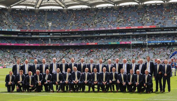 The 1995 and 1997 Clare hurling Jubilee team. A second Liam McCarthy solidified the respect and legacy of Ger Loughnane's great team. The 1995 and 1997 Clare hurling Jubilee team. A second Liam McCarthy solidified the respect and legacy of Ger Loughnane's great team.