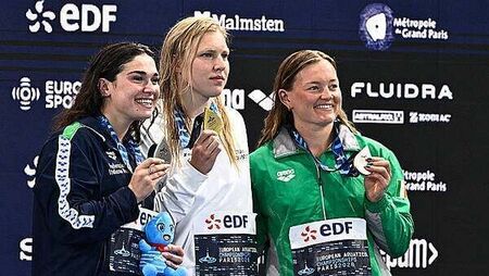 Mona McSharry claims bronze medal for Ireland in 50m breaststroke final