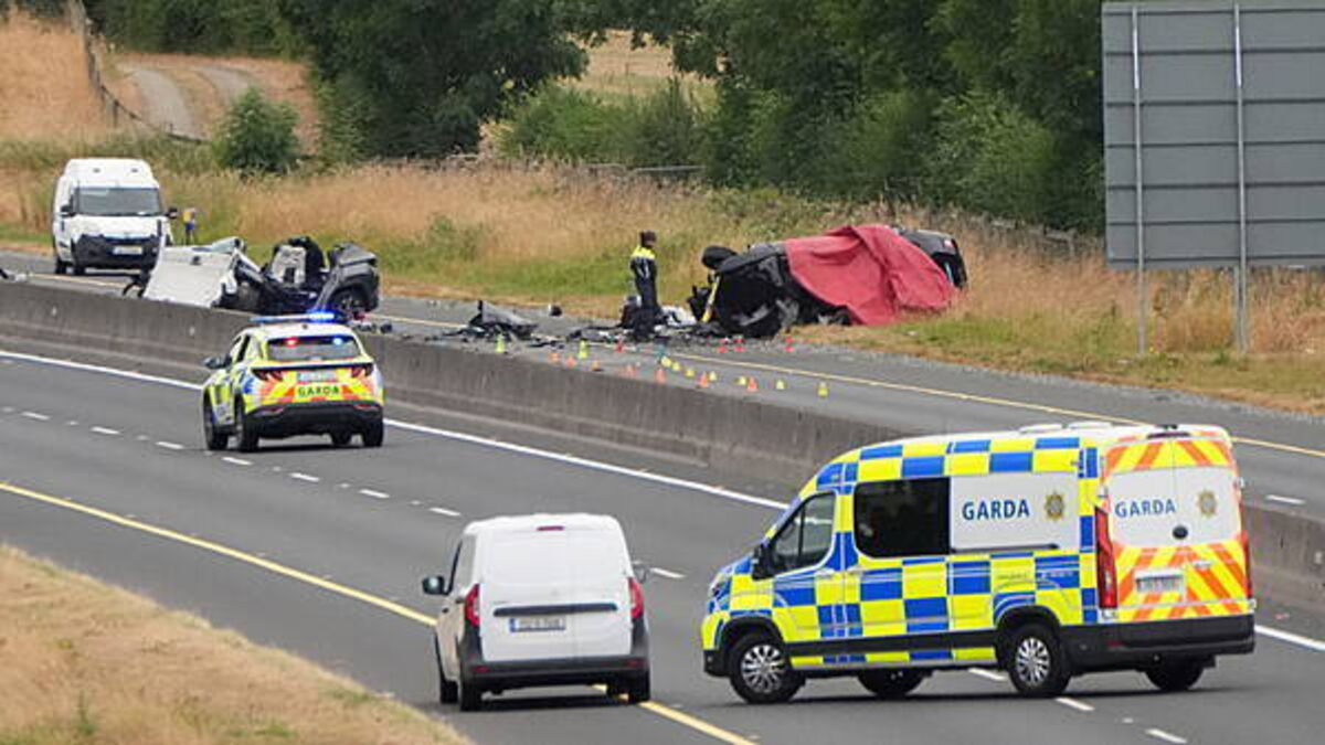 Sisters and boy remain seriously injured after fatal M9 crash