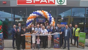 <p>Management, staff and customers at opening of Corrib Oil Ballina. Picture: Conor McKeown</p> <p>Management, staff and customers at opening of Corrib Oil Ballina. Picture: Conor McKeown</p>