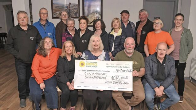 Hiking group raise over €65,000 for Mayo Roscommon Hospice 