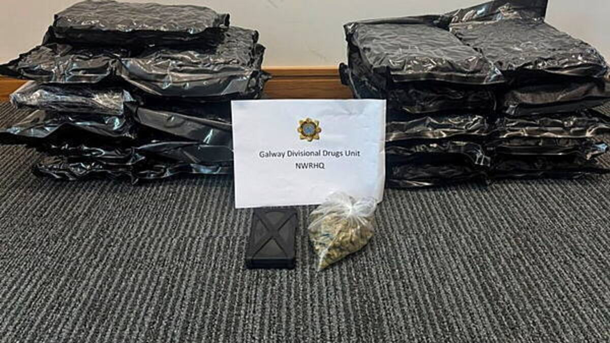 Two men charged with seizure of €233,000 of cannabis in Galway