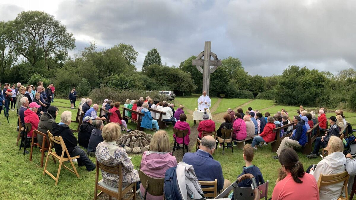 Local Notes: Mass celebrated on Church Island.