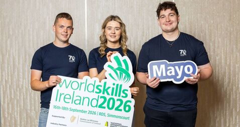 Four students to represent Mayo at WorldSkills event
