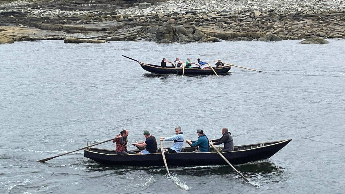 Mayo flag to fly as historic Belderrig currach sets sail for Scotland