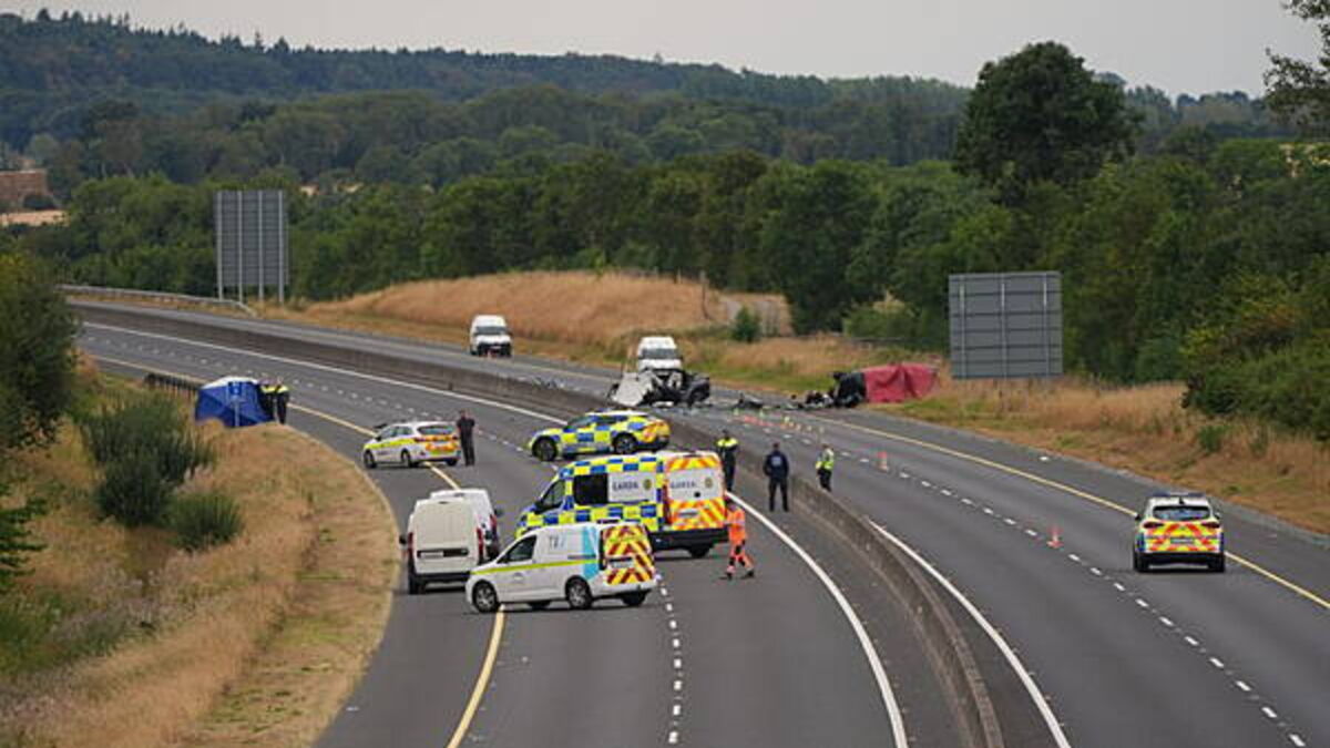 Funeral held for teenager killed in M9 crash