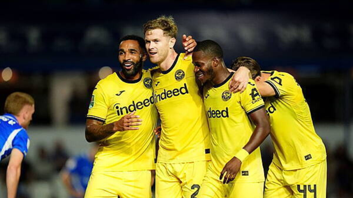 Callum Wilson and Nathan Collins lead Brentford to Carabao Cup rout
